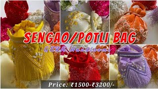 POTLI BAG SENGAO  Price ₹1500₹3200  GERA Handlooms [upl. by Siuqram809]