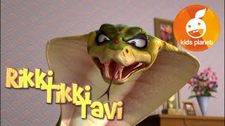 RIKKI TIKKI TAVI Episode 13  cartoons for kids  stories for children  Jungle book by R Kipling [upl. by Aneret536]