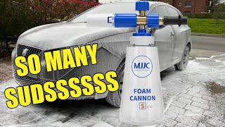 MJJC FOAM CANNON S V30 Review  Is it Better Than My Kärcher FJ10 C [upl. by Fortuna]