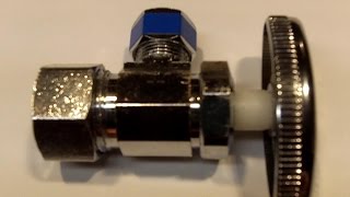 How to Fix a Leaky ShutOff Valve in Seconds [upl. by Atorod]