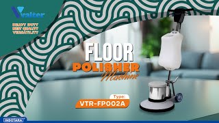 KEGIATAN POLES LANTAI MENJADI LEBIH CEPAT VALTER FLOOR POLISHER VTRFP002A [upl. by Akimihs190]