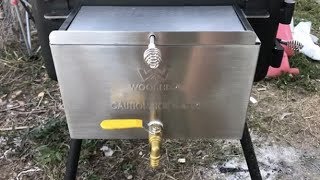 Wooshka Water Boiler review and cooking chicken soup [upl. by Achilles189]