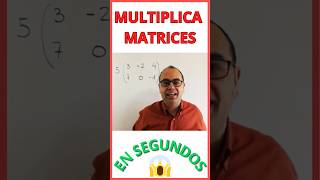 MULTIPLICA EN SEGUNDOS 🔢 Operaciones Con Matrices [upl. by Oravla]