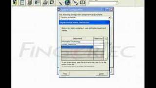 TCMS V2108Setting of Department Definition [upl. by Lemmuela545]