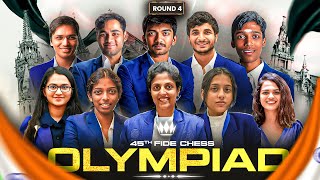 Chess Olympiad 2024 Round 4  India vs Serbia Open India vs France Women [upl. by Horick]