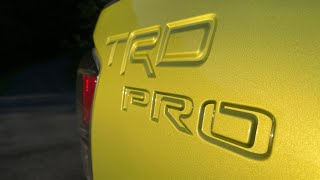 Electric Lime Metallic… better than Solar Octane Toyota Tacoma TRD Pro [upl. by Nirb]