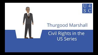 Thurgood Marshall Fighting for Civil Rights  Civil Rights in the US Series  Academy 4 Socia [upl. by Malkah]