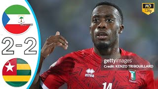 Equatorial Guinea vs Togo 22 Hіghlіghts amp All Goals  AFCON Qualifiers 2024 [upl. by Filide]