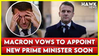 Emmanuel Macron Pledges Swift Appointment of New French Prime Minister [upl. by Anallij]