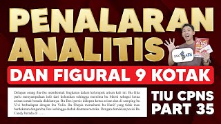 SOAL CPNS 2024 TIU PENALARAN ANALITIS DAN FIGURAL 9 KOTAK [upl. by Gnivri186]