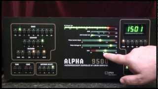 Alpha 9500 Auto Tuning [upl. by Esille]