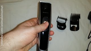 Silvercrest LIDL hair and beard trimmer IAN 270711 unboxing amp how to use 4k UHD 2160p [upl. by Witte]