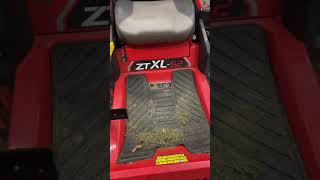 Deck belt install 2017 gravely ZT ZL 52 [upl. by Asseram157]