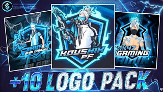 🔷 TOP 10  FREE FIRE MASCOT LOGO PACK ☠️ TOP 10 GAMING MASCOT LOGO PACK 🥶 ‎SHADOWFX [upl. by Elinet773]