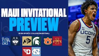 Epic Showdowns at the Maui Invitational Game and Tournament Preview Memphis vs UCONN amp MORE [upl. by Einnob]