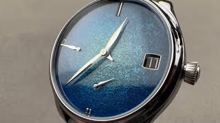 H Moser amp Cie Endeavour Perpetual Calendar TANTALUM Enamel 18002000 H Moser amp Cie Watch Review [upl. by Eneryc7]