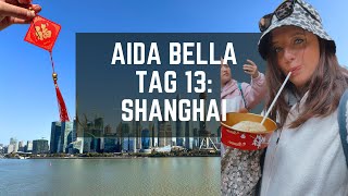 AIDA Bella Asien Reise Bangkok Shanghai Tag 13 Shanghai Altstadt Shanghai Tower amp Shopping [upl. by Anihtyc]