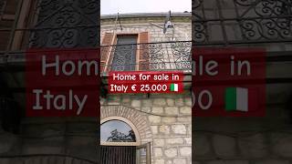 Move in Ready Home for sale in Abruzzo white garden close sea Italy [upl. by Alia]