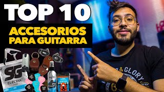 TOP 10 Accesorios para Guitarra 2022  Todos los Guitarristas deben tener Esto ► Sebastian Mora [upl. by Negroj]