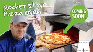 How To Make A Rocket Stove Pizza Oven  Part 2 [upl. by Eiramit]