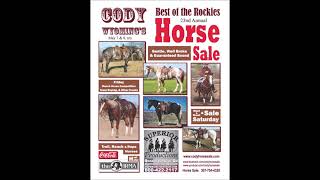 2021 Cody Horse Sale Catalog for internet viewing only [upl. by Ragas]