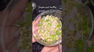 Healthy spouts ￼food spourt youtube shorts viralvideo trending snacks ytshorts yt india [upl. by Laurette992]