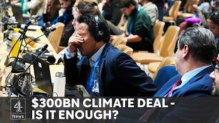 COP29 fury over 300 billion climate deal [upl. by Ariamo614]