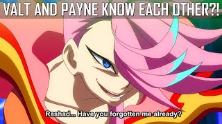 VALT AND PAYNE KNOW EACH OTHER Beyblade Burst DB Episode 40 Valt Knew Who Phenomeno Payne Is [upl. by Oakie]