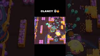 Clancy ☠️🔥 brawlstars edgar clancy trendingshorts viralvideo [upl. by Anitnauq]