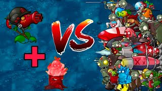 PVZ FUSION  ULTIMATE CHERRY SHOOTERS BEST CAMBO WITH ULTIMATE HOT TORCH  V214 [upl. by Haela]