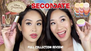 SECONDATE x DISNEY PRINCESS Full Collection Review [upl. by Lello472]