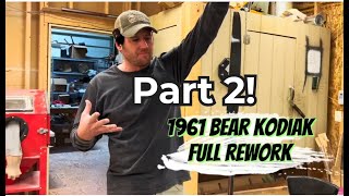 Bear Kodiak 1961 Traditional Recurve  Full Rework  Part 2 [upl. by Enaj]