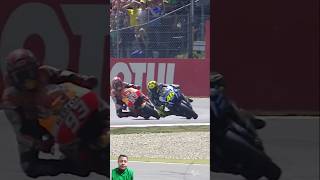 Rossi vs Marquez di motogp assen 2015 motogp vr46 marquez trendingshorts [upl. by Eniger]