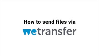 How to send files via Wetransfer on mobile [upl. by Oab]