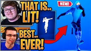 Streamers React to the NEW Jitterbug Emote  Dance  Fortnite Best Moments [upl. by Argella]