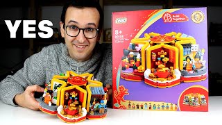 LEGO 80108 Lunar New Year Traditions Review [upl. by Colpin608]