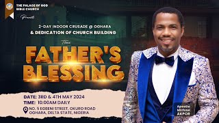 OGHARA IN DOOR CRUSADE WITH APOSTLE MICHAEL AKPOR Day2  4th May 2024 [upl. by Haram]