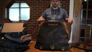 Review of the Saddleback Leather Company Medium Waterbag [upl. by Nehemiah]