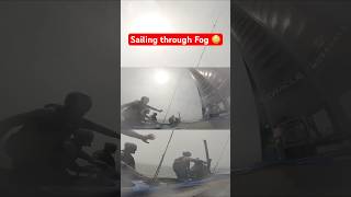 Sailing through Fog on a SailGP F50 [upl. by Misak794]