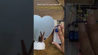 🔥Magical Mirror✨️ ytshorts arduinoproject shorts engineeringproject electronicsproject magic [upl. by Eromle]