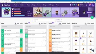 My Habitica Setup 2018 [upl. by Yanaton63]