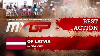 Jeffrey Herlings amp Antonio Cairoli Impressive Action  MXGP of Latvia 2018 motocross [upl. by Miran432]