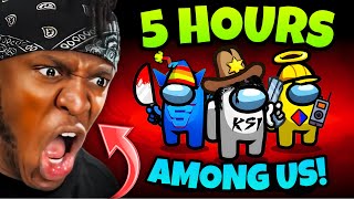 5 HOURS OF SIDEMEN AMONG US TO FALL ASLEEP BEST VIDEOS [upl. by Perce]