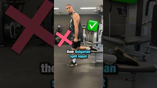 Bulgarian Split Squat With Dumbbells [upl. by Avictor]