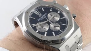 PreOwned Audemars Piguet Royal Oak Chronograph 26331STOO1220ST01 Luxury Watch Review [upl. by Snej357]