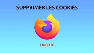 Supprimer les cookies Firefox  Comment faire [upl. by Aderf]