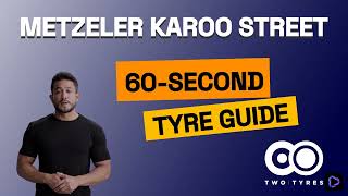 Metzeler Karoo Street  Motorcycle Tyres Review  60second Guide [upl. by Noirod]