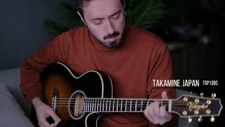 TAKAMINE TSP138C JAPAN THINLINE ACOUSTIC GUITAR [upl. by Maram]