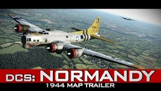 DCS NORMANDY 1944 Map and ASSETS PACK [upl. by Drarreg]