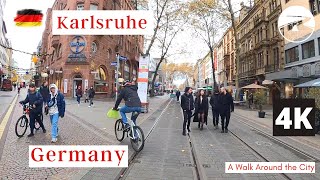 Karlsruhe Germany Walking Tour 2022  travel guide  walk in the city 2022 🇩🇪 [upl. by Marc]